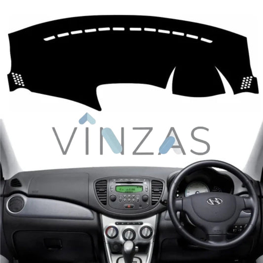 Premium Car Dashboard Mat For Hyundai i10 2007-2013 Vinzas
