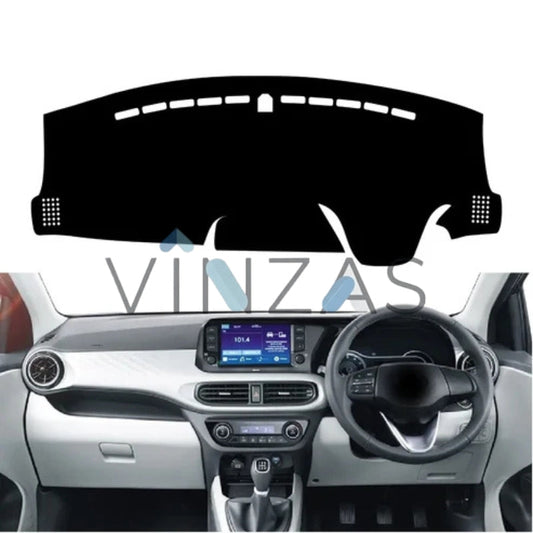 Premium Car Dashboard Mat For Hyundai i10 Nios 2019 -2025 Vinzas