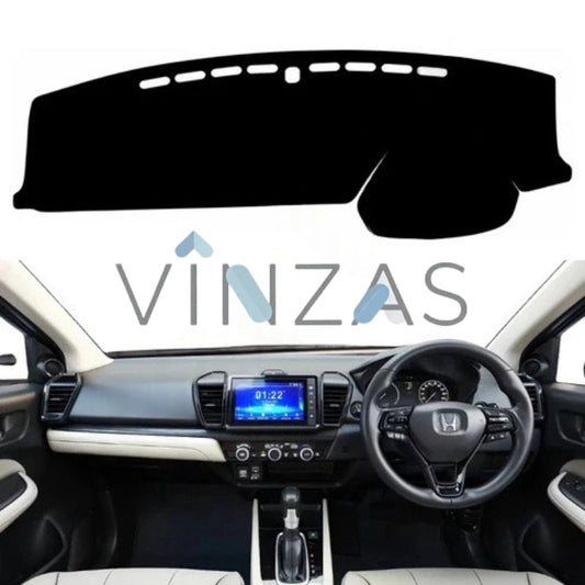 Premium Car Dashboard Mat For Honda City Hybrid EV 2022 TO 2025 Vinzas