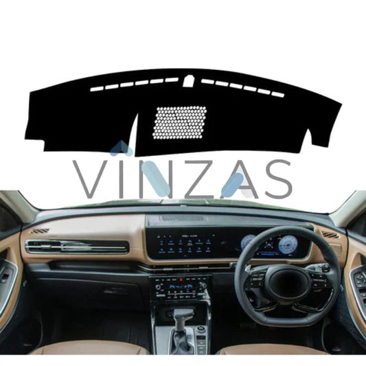 Premium Car Dashboard Mat For Hyundai Alcazar 2024-2025 Vinzas