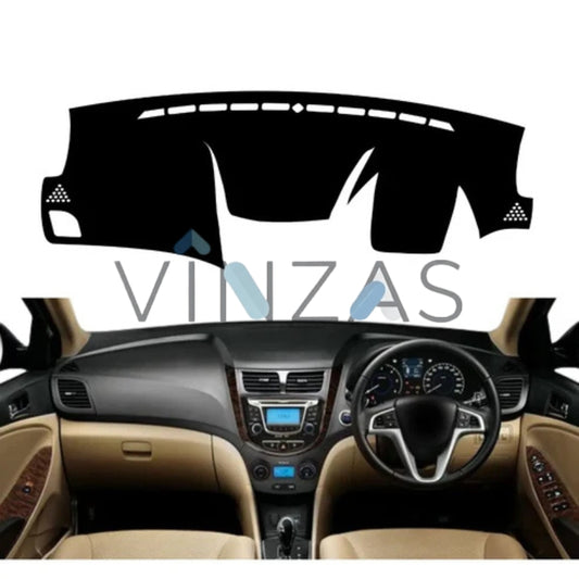 Premium Car Dashboard Mat For Hyundai Verna 2011-2017