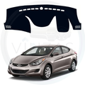 Car Dashboard Cover Mat For Hyundai Elantra 2012 To 2016