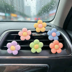 Flower Air Freshener Car Vent Clip Set