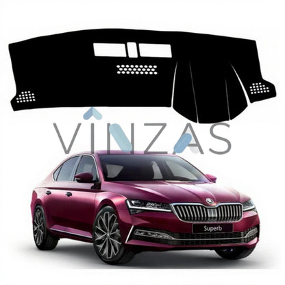 Premium Car Dashboard Mat For Skoda Superb 2016-2023