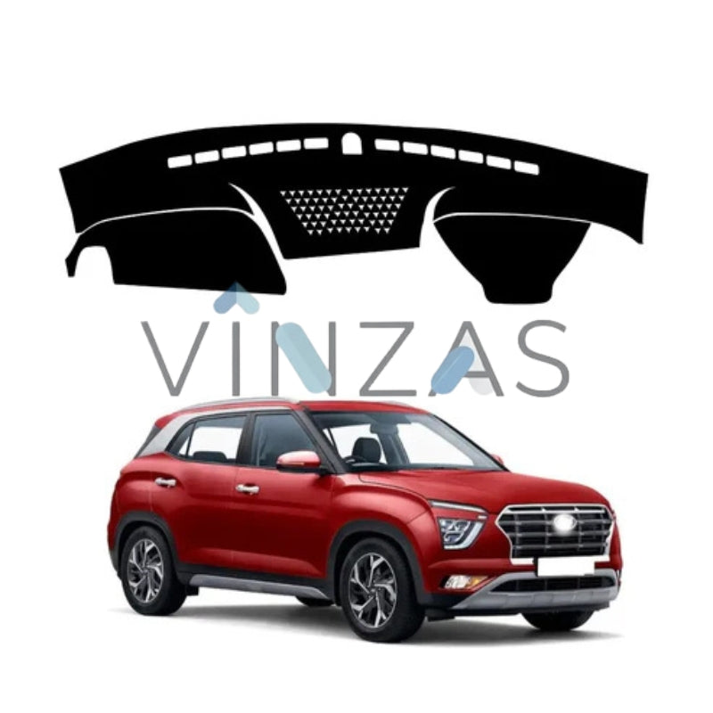 Premium Car Dashboard Mat For Hyundai Creta 2019-2024 Vinzas