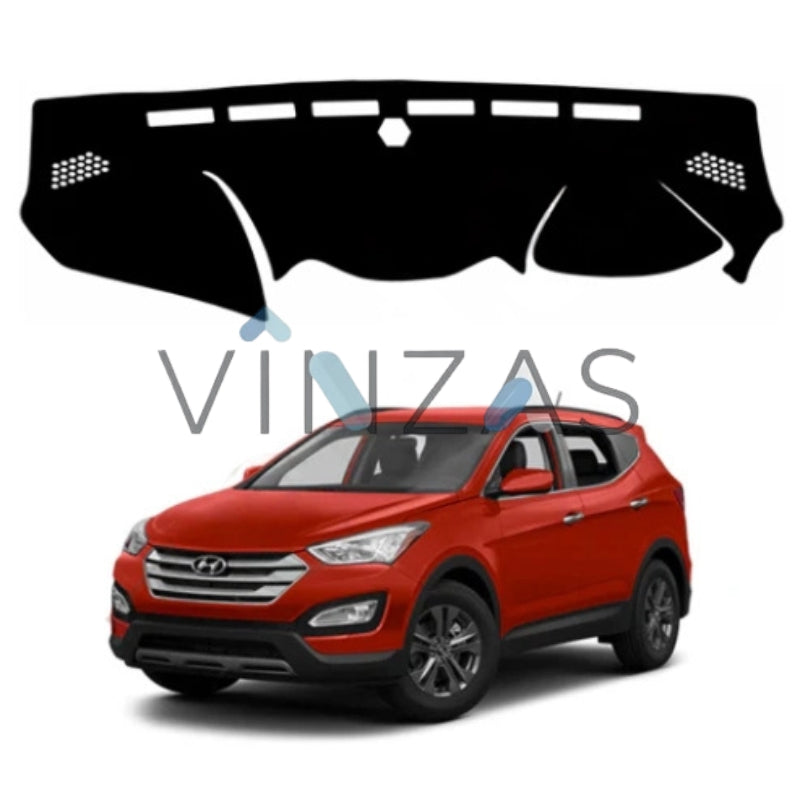 Premium Car Dashboard Mat For Hyundai Santa Fe 2013 To 2018 Vinzas
