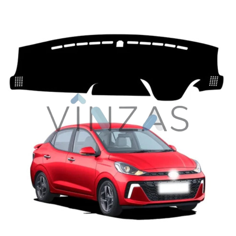 Premium Car Dashboard Mat For Hyundai Aura 2020 - 2025 Vinzas