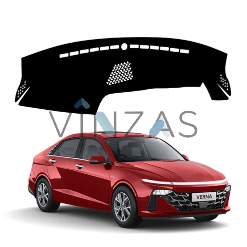 Premium Car Dashboard Mat For Hyundai Verna 2023-2025