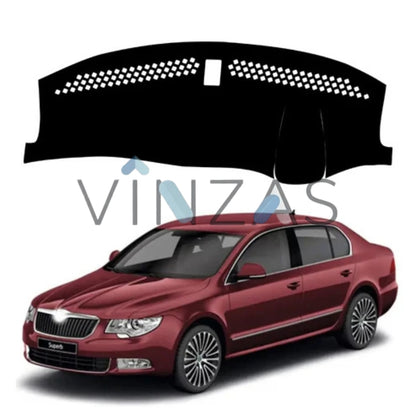 Premium Car Dashboard Mat For Skoda Superb 2009-2016