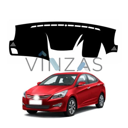 Premium Car Dashboard Mat For Hyundai Verna 2011-2017