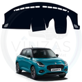 Car dashboard cover with Suzuki Swift car in the background