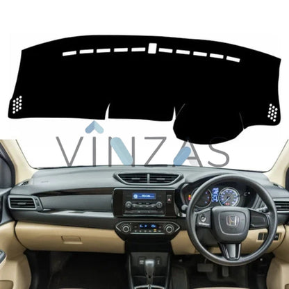 Premium Car Dashboard Mat For Honda Amaze 2018-2025 Vinzas
