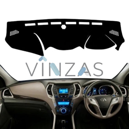 Premium Car Dashboard Mat For Hyundai Santa Fe 2013 To 2018 Vinzas