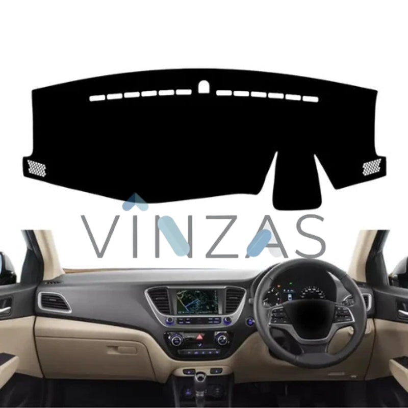 Premium Car Dashboard Mat For Hyundai Verna 2017-2023