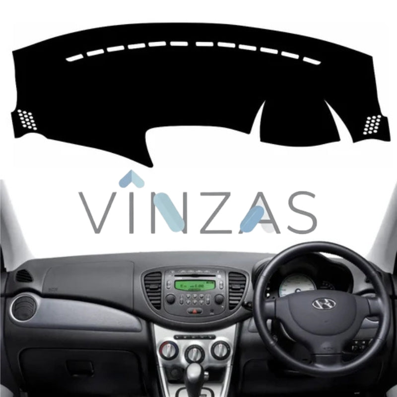Premium Car Dashboard Mat For Hyundai i10 2007-2013 Vinzas