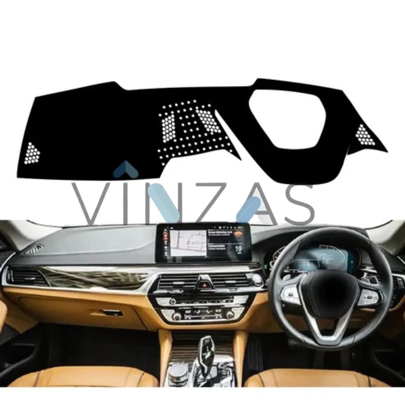 Premium Car Dashboard Mat For BMW 530D 2017-2023 Vinzas