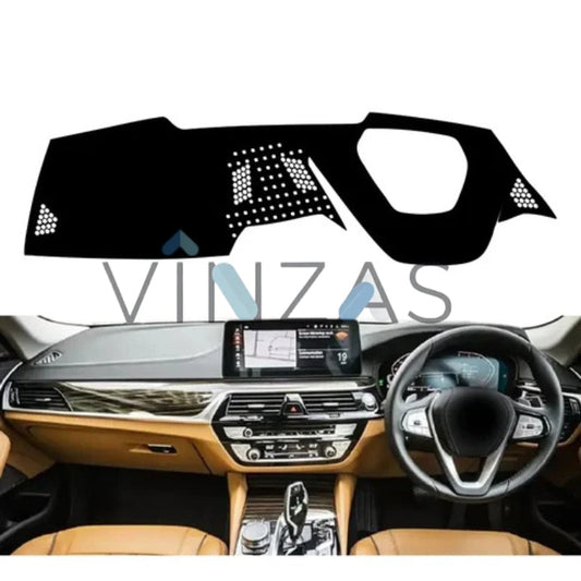 Premium Car Dashboard Mat For BMW 530D 2017-2023 Vinzas