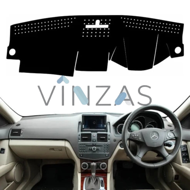 Premium Car Dashboard Mat For Mercedes-Benz C-Class 2009 To 2012