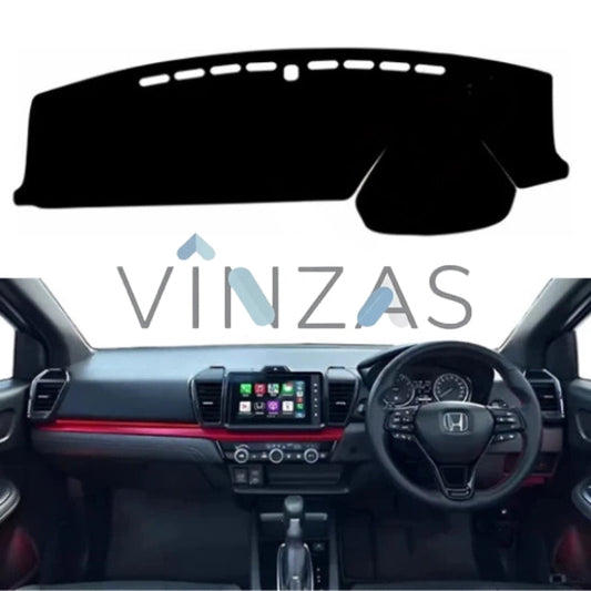 Premium Car Dashboard Mat For Honda City 2020 TO 2025 Vinzas