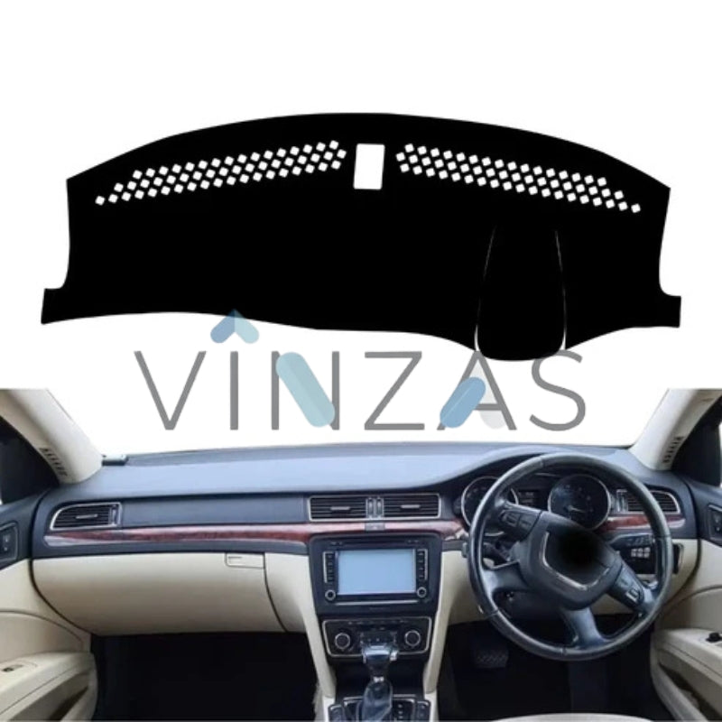 Premium Car Dashboard Mat For Skoda Superb 2009-2016