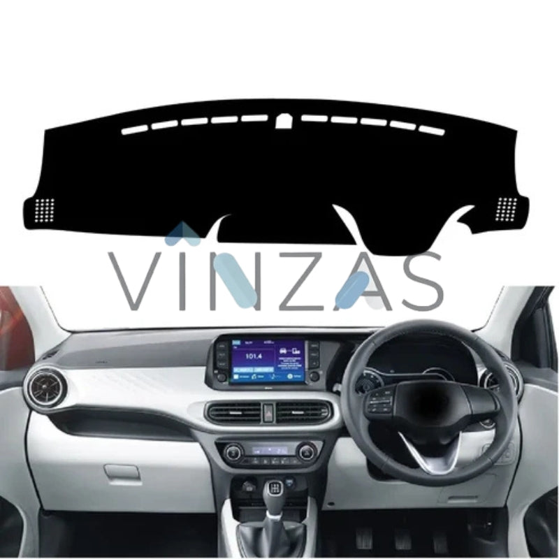 Premium Car Dashboard Mat For Hyundai Aura 2020 - 2025 Vinzas