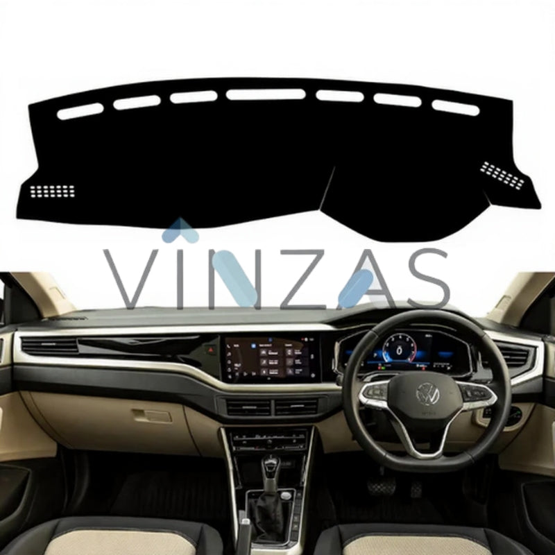 Premium Car Dashboard Mat For Volkswagen Virtus 2022 To 2025