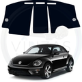 Black custom car dashboard cover For Beetle 