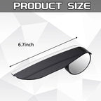 2-in-1 Car Blind Spot Mirror and Side Mirror Rain Visor