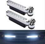 Set of Wind-Powered 8-LED Car Daytime Running Lights (DRL)