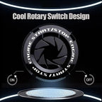 Vinzas-Car Push Start Stop Button Ring