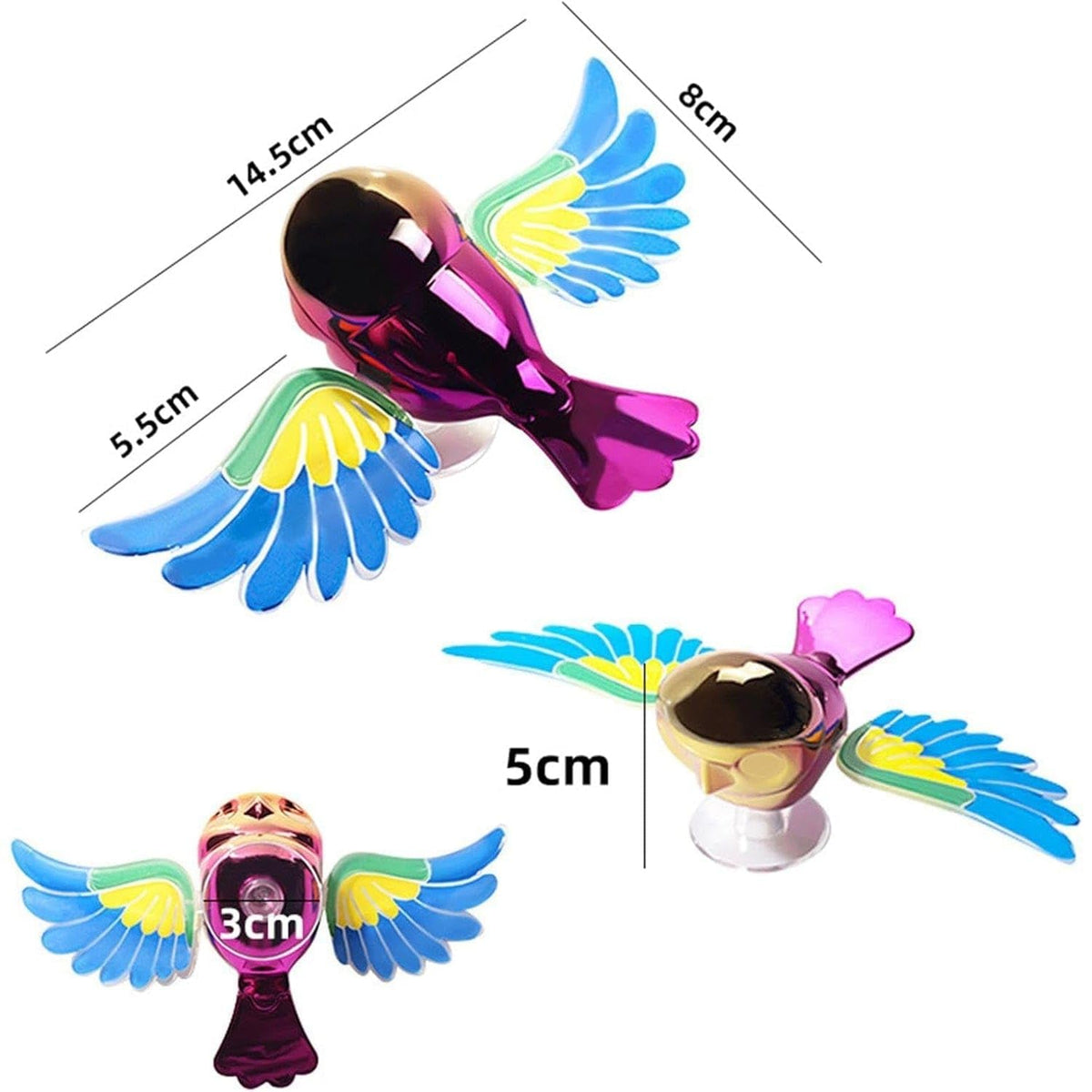 Flying Bird Car Dashboard and Mirror Decoration