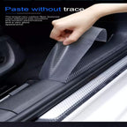 Car High Gloss Anti Scratch Black Carbon Fiber Paint Protection Film Tape