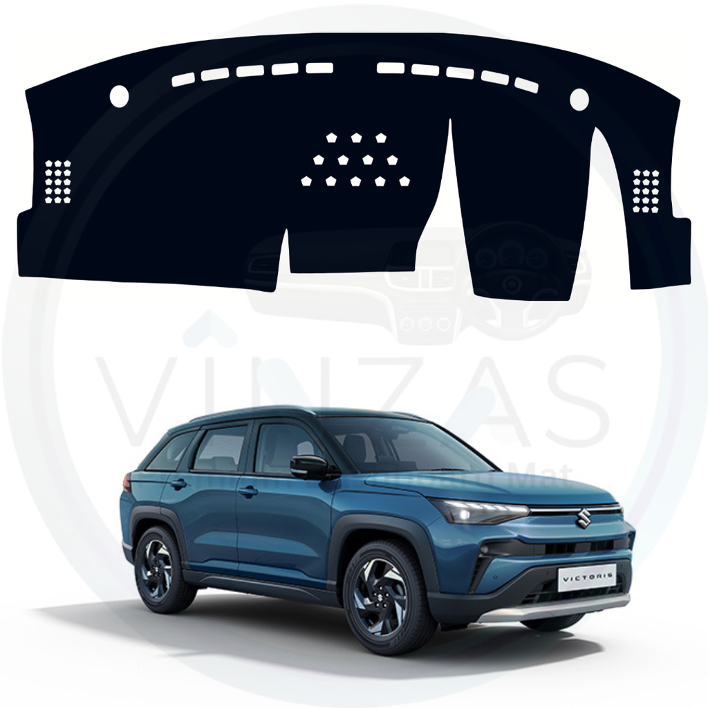 Car Dashboard Cover Mat For Maruti Suzuki Victoris 2025 To 2026