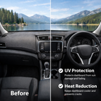 Car dashboard cover benefits.