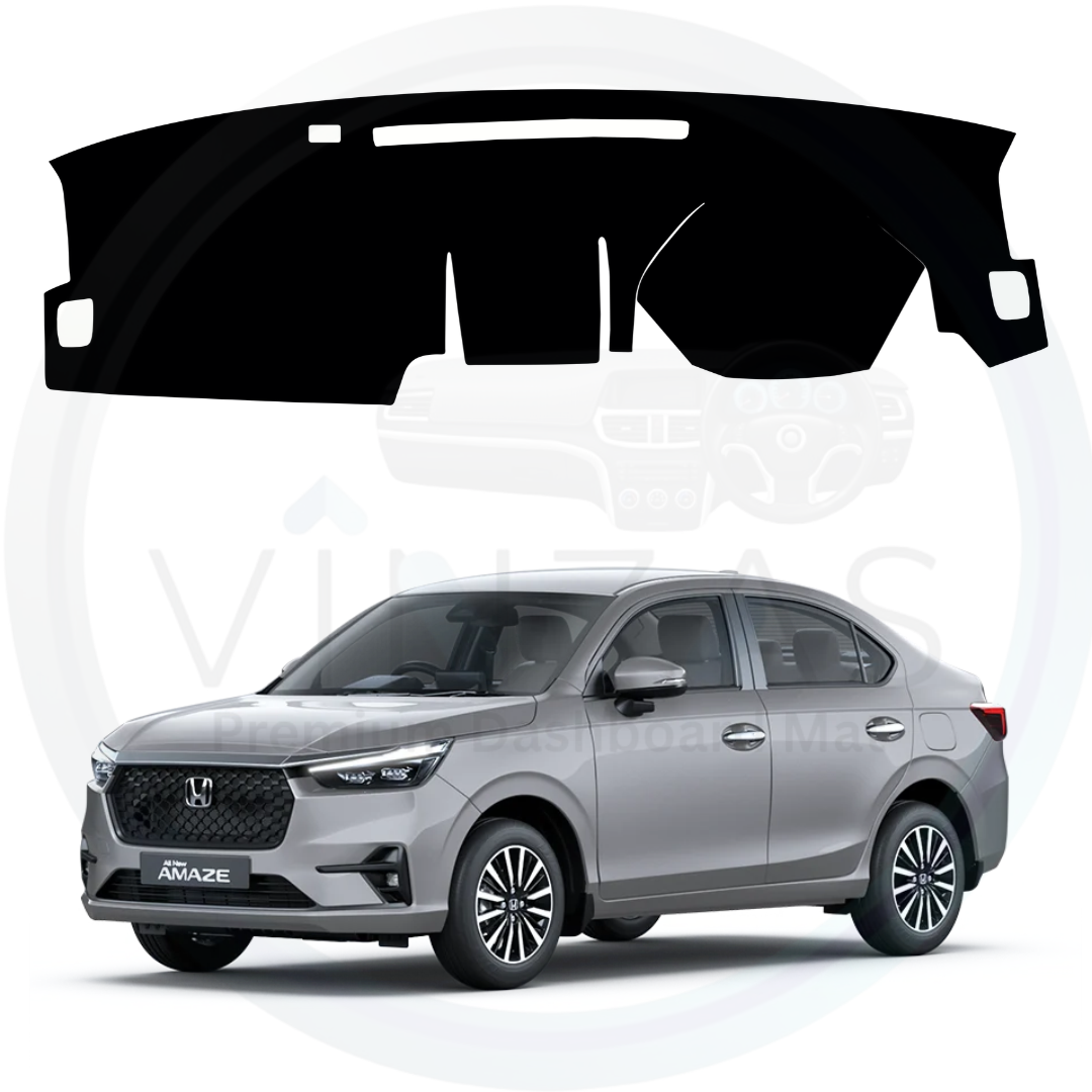 Car Dashboard Cover Mat For Honda Amaze 2026