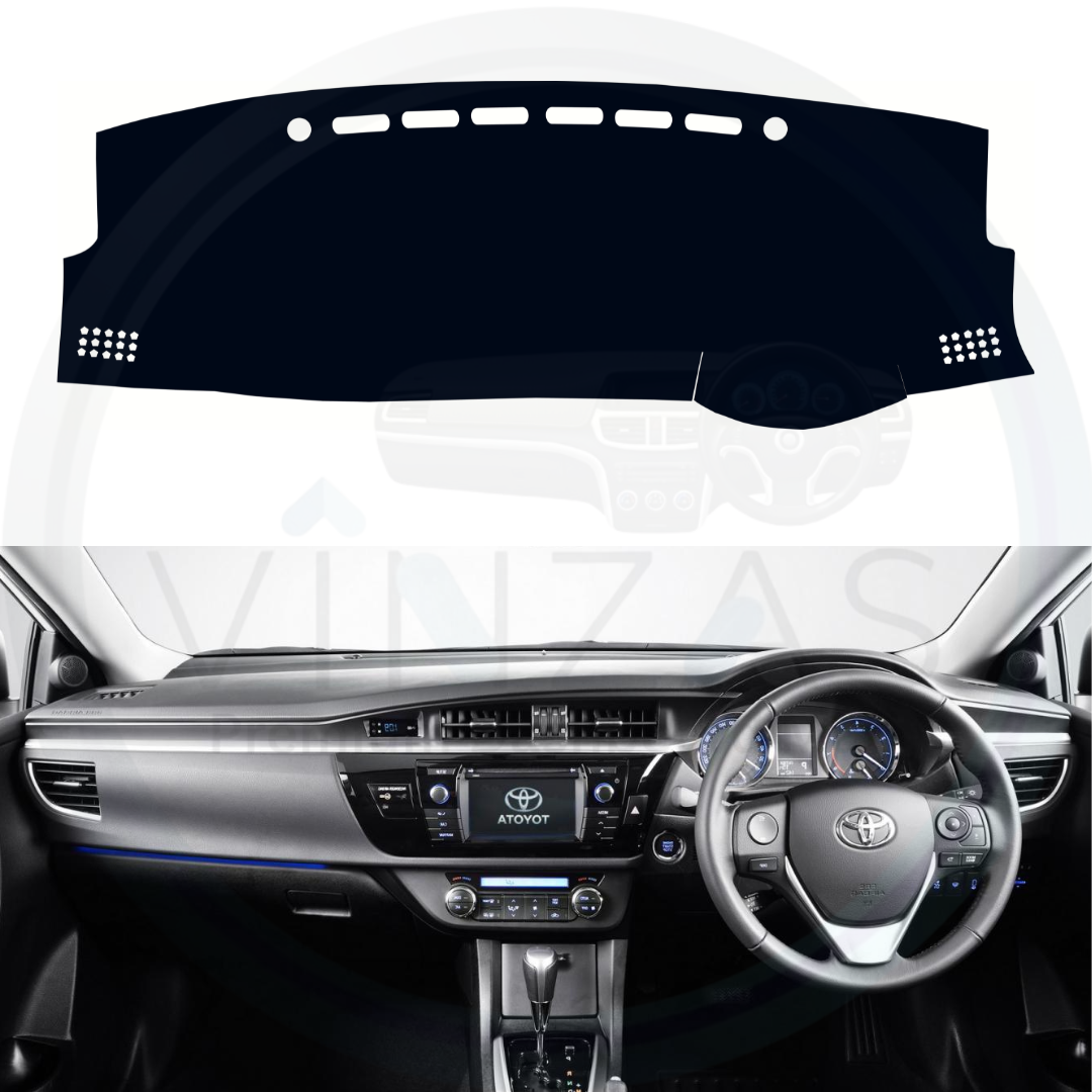 Car Dashboard Cover Mat For Toyata Corolla Atlis 2014 To 2018