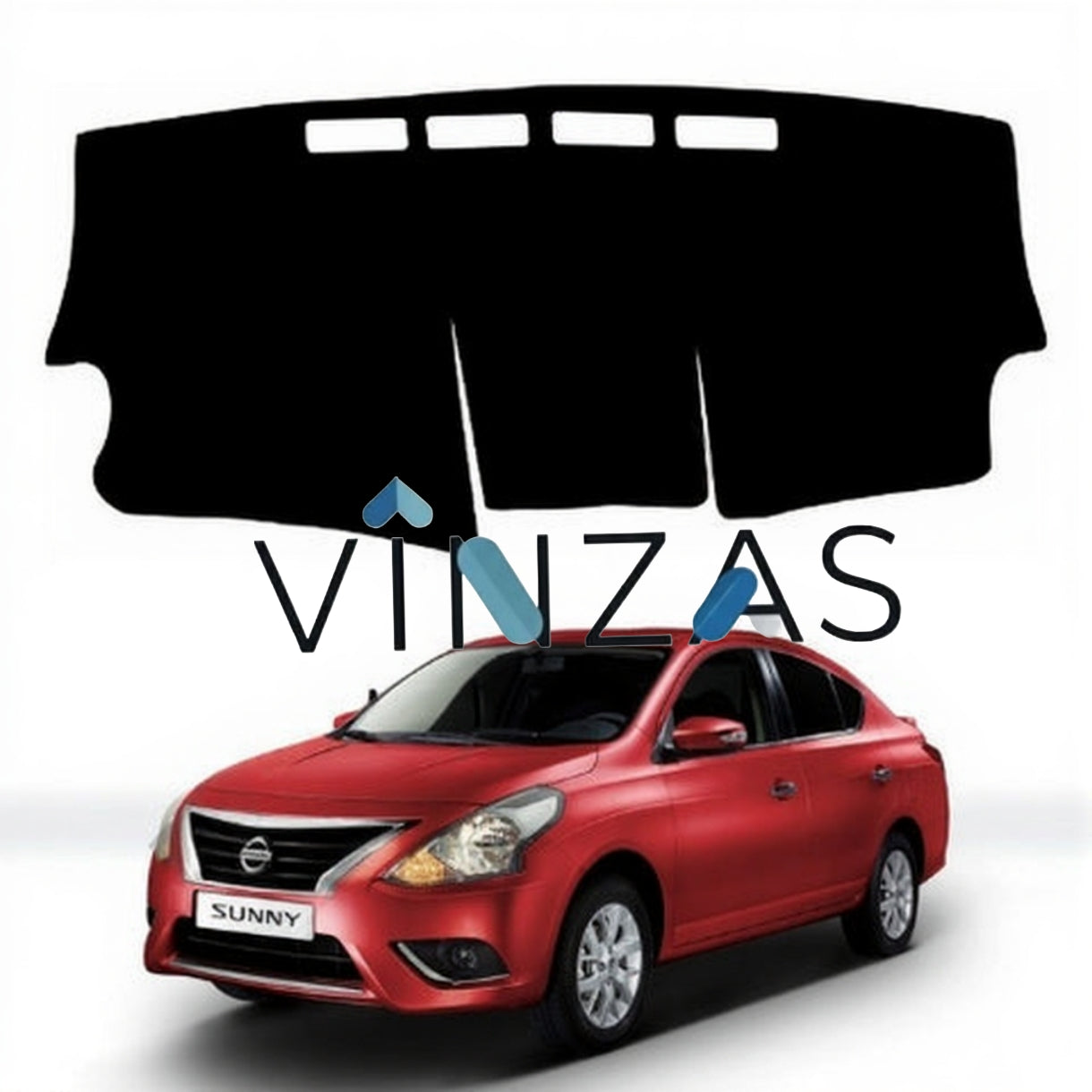 Premium Car Dashboard Mat For Nissan Sunny 2011 To 2020