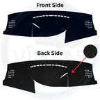 Black custom car dashboard cover