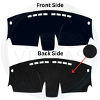 Black custom car dashboard cover
