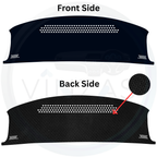 Black custom car dashboard cover
