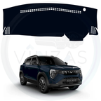 Black custom car dashboard cover For 3XO 
