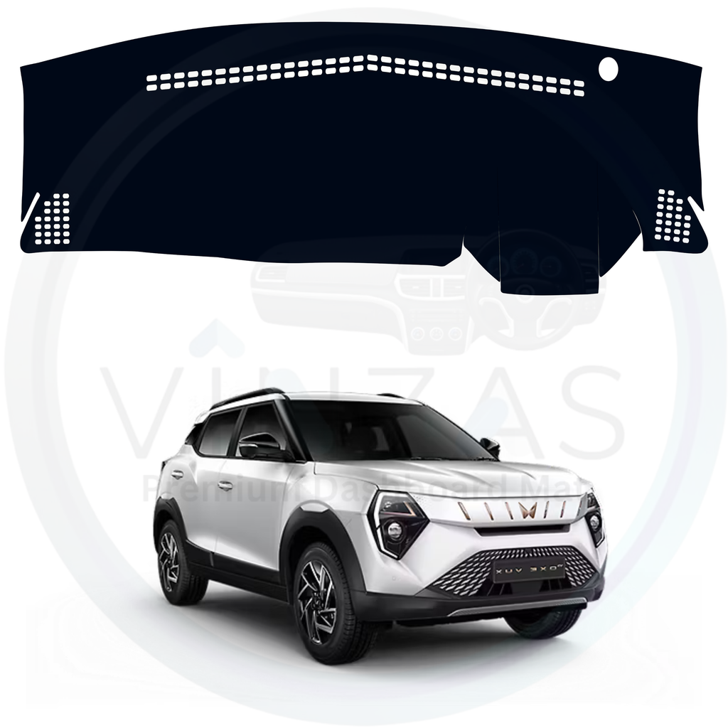 Black custom car dashboard cover For 3XO EV