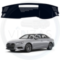 Black custom car dashboard cover For Audi A4