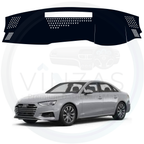 Black custom car dashboard cover For Audi A4