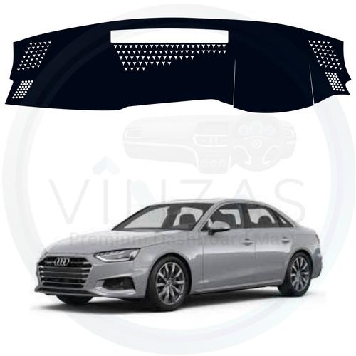Black custom car dashboard cover For Audi A4