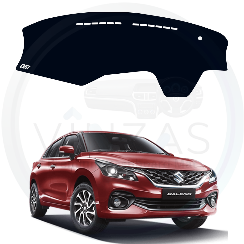 Black custom car dashboard cover For Baleno 
