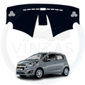 Black custom car dashboard cover For Beat 