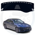 Black custom car dashboard cover For Benz C-Class 
