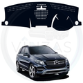 Black custom car dashboard cover For Benz GLE 4Matic
