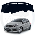 Black custom car dashboard cover For Brio 2011 To 2016
